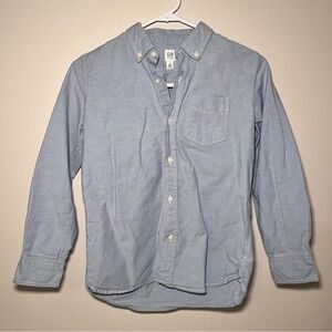 GAP Button Down‎ Shirt Blue Plaid